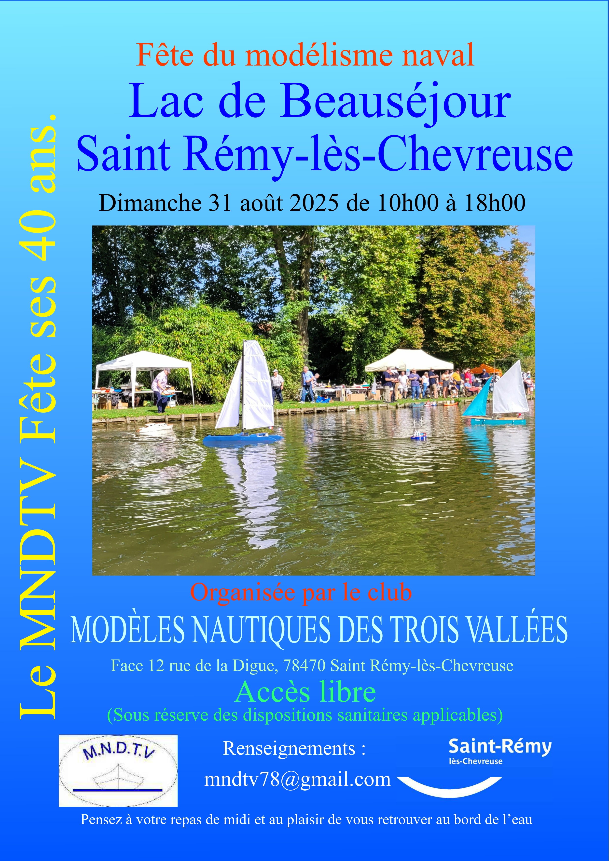 affiche SAINT REMY LES CHEVREUSES 2025